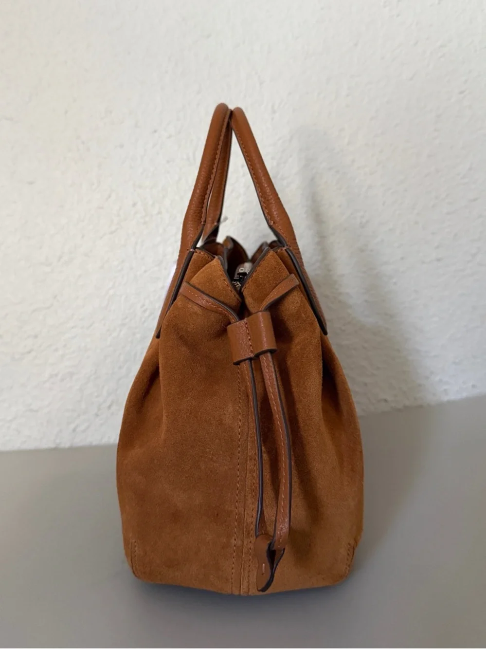 NWT‎ KATE SPADE Dumpling Suede Small Satchel